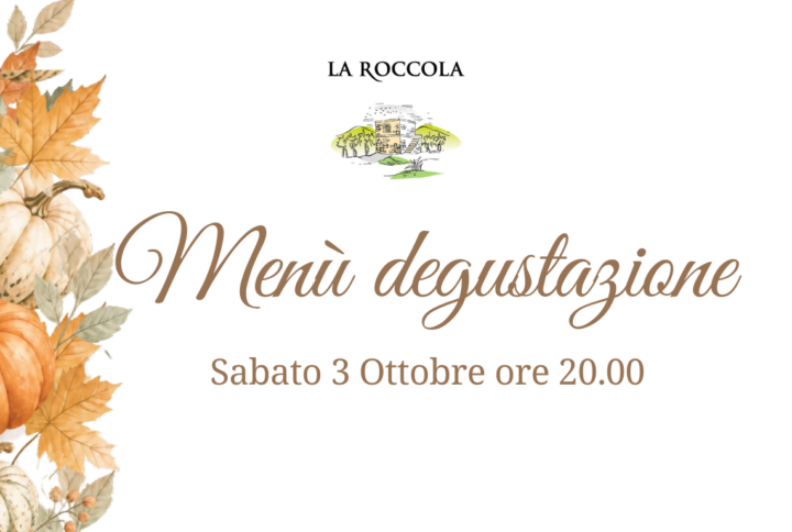 Sabato 3 Ottobre Pranzo a La Roccola
