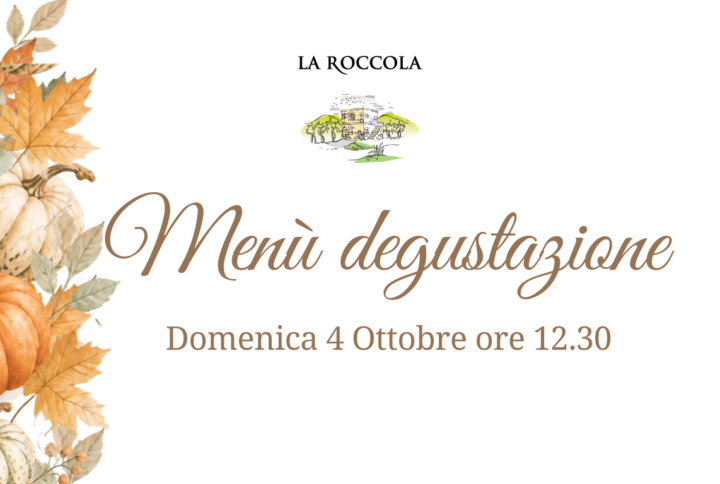 Domenica 4 Ottobre Pranzo a La Roccola